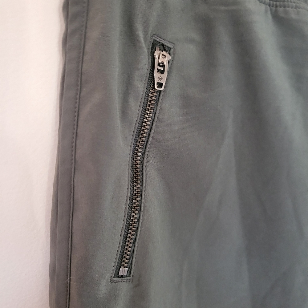 Athleta Olive Green Drawstring Skort - Picture 4 of 15